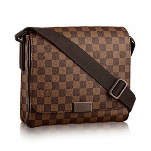 Louis Vuitton N41213 District PM Messenger Bag Damier Ebene Canvas