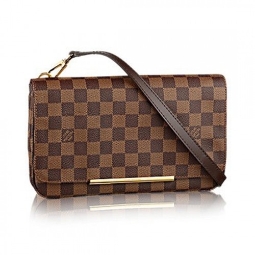 Louis Vuitton N41257 Hoxton PM Crossbody Bag Damier Ebene Canvas