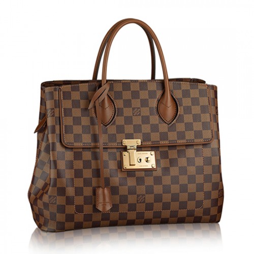 Louis Vuitton N41273 Ascot Tote Bag Damier Ebene Canvas