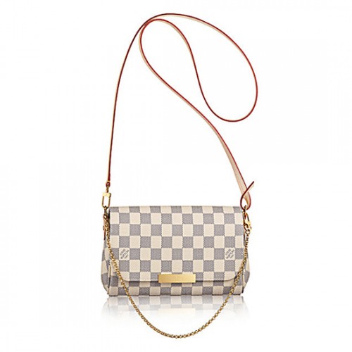 Louis Vuitton N41277 Favorite PM Damier Azur Canvas