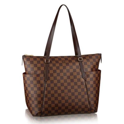 Louis Vuitton N41281 Totally MM Shoulder Bag Damier Ebene Canvas