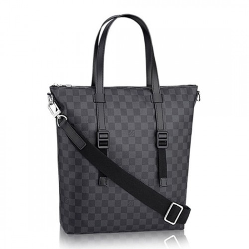 Louis Vuitton N41456 Skyline Tote Briefcase Damier Graphite Canvas