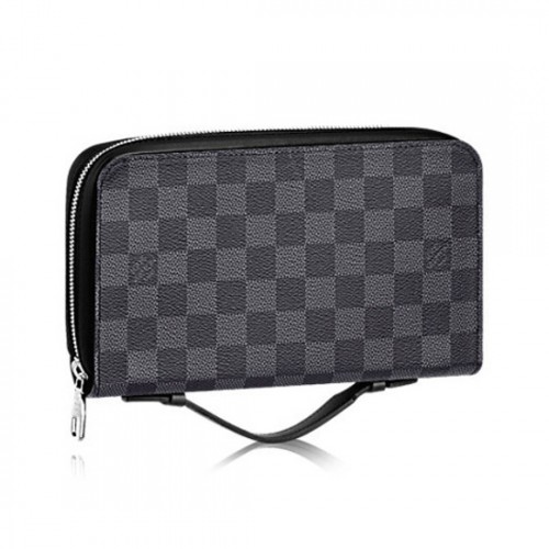 Louis Vuitton N41503 Zippy XL Wallet Damier Gaphite Canvas