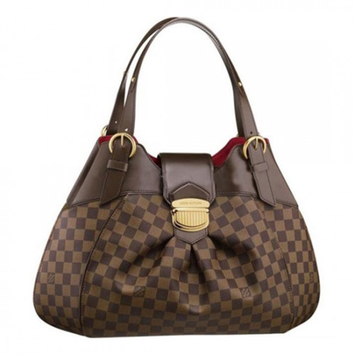 Louis Vuitton N41540 Sistina GM Hobo Bag Damier Ebene Canvas