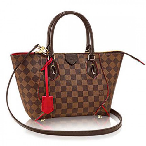 Louis Vuitton N41551 Caissa Tote PM Tote Bag Damier Ebene Canvas