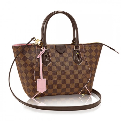 Louis Vuitton N41554 Caissa Tote PM Tote Bag Damier Ebene Canvas