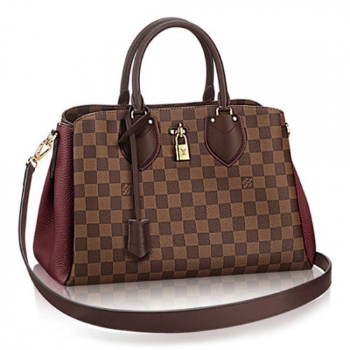 Louis Vuitton N41654 Normandy Tote Bag Damier Ebene Canvas