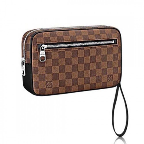 Louis Vuitton N41663 Kasai Clutch Damier Ebene Canvas