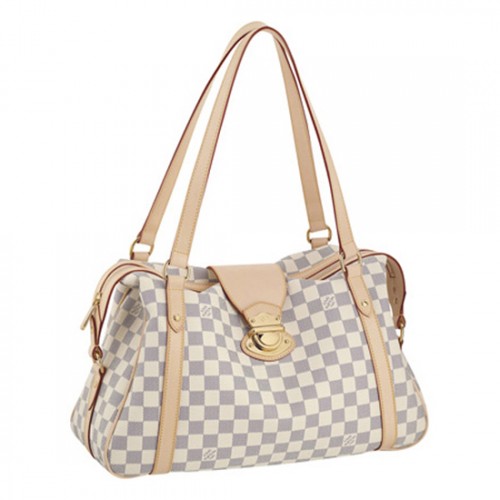 Louis Vuitton N42220 Stresa PM Shoulder Bag Damier Azur Canvas