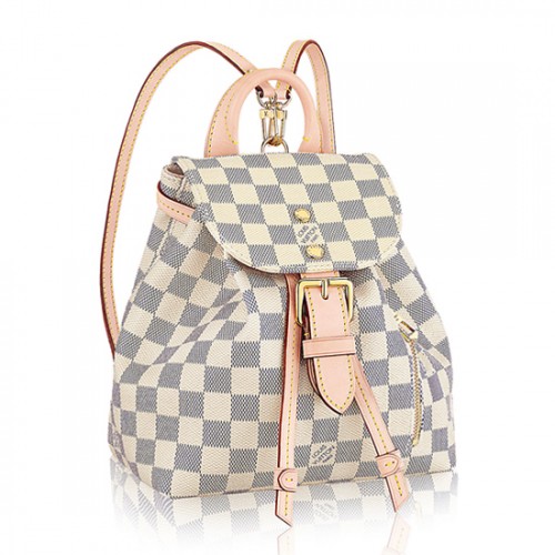 Louis Vuitton N44026 Sperone BB Backpack Damier Azur Canvas