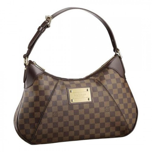 Louis Vuitton N48181 Thames GM Hobo Bag Damier Ebene Canvas