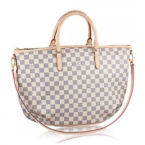 Louis Vuitton N48252 Riviera MM Tote Bag Damier Azur Canvas