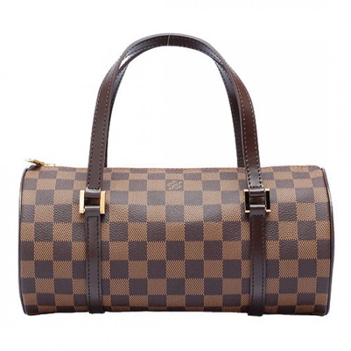 Louis Vuitton N51304 Papillion 26 Tote Bag Damier Ebene Canvas