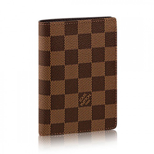 Louis Vuitton N63023 James Wallet Damier Ebene Canvas