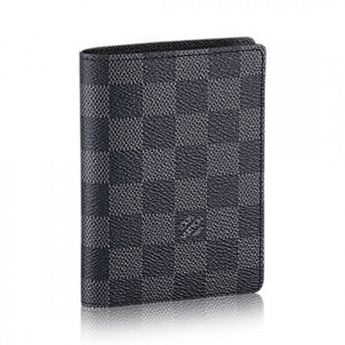 Louis Vuitton N63117 James Wallet Damier Graphite Canvas