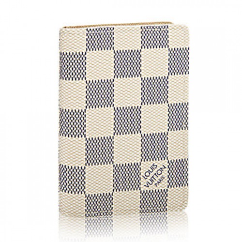 Louis Vuitton N63144 Pocket Organizer Damier Azur Canvas