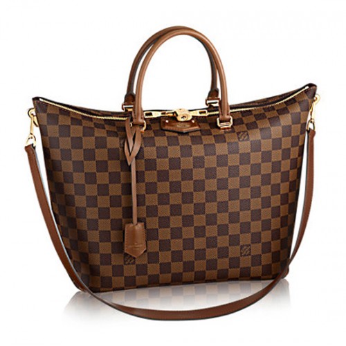 Louis Vuitton N63169 Belmont Tote Bag Damier Ebene Canvas