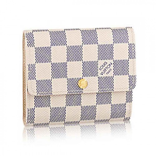 Louis Vuitton N63241 Anais Wallet Damier Azur Canvas