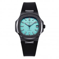 AET Nautilus 5711 Roselend Blue Dial Black Ceramic AET Nautilus 5711 Roselend Blue Dial Black Ceramic