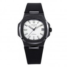AET Nautilus 5711 White Dial Black Ceramic AET Nautilus 5711 White Dial Black Ceramic