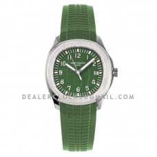 Aquanaut 5168G-010 Green Dial in White Gold