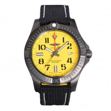 Avenger Automatic 45 Yellow Dial in PVD