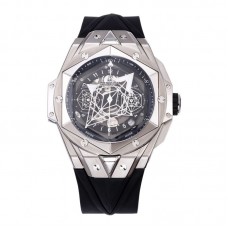 Big Bang Sang Bleu II Black Dial in Titanium