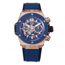Big Bang Unico Gold Blue Ceramic
