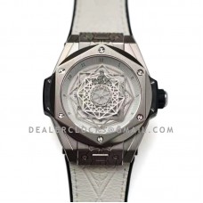 Big Bang Unico Sang Bleu Titanium White
