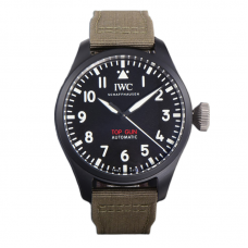 Big Pilot’s Watch Automatic Top Gun IW326906 on Green Nylon Strap Big Pilot’s Watch Automatic Top Gun IW326906 on Green Nylon Strap