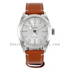Black Bay 41 Silver Dial in Leather Strap Ref: M79540-0013