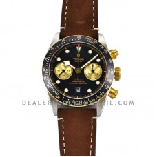 Black Bay Chrono S&G Ref: M79363N on Leather Strap