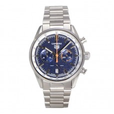 Carrera Chronograph 43 Blue Dial