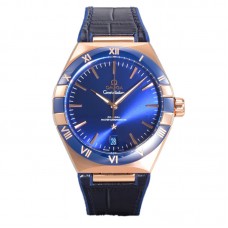 Constellation Co-Axial Master Chronometer 41mm Blue Dial in Rose Gold Constellation Co-Axial Master Chronometer 41mm Blue Dial in Rose Gold