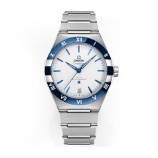 Constellation Co-Axial Master Chronometer 41mm White Dial with Ceramic Bezel on Bracelet Constellation Co-Axial Master Chronometer 41mm White Dial with Ceramic Bezel on Bracelet