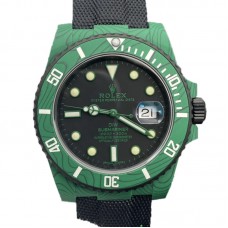 DIW Submariner Green Carbon
