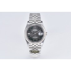 Datejust 36 126334 Slate Grey Dial Stick on Jubilee Bracelet