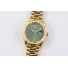 Day-Date 40 228238 Green Dial in Yellow Gold