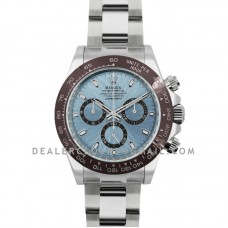 Daytona 116506 Ice Blue Dial in Platinum