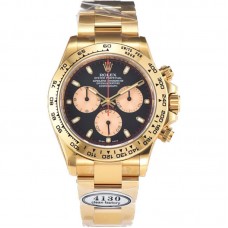 Daytona 116508 Black/Champagne Index “Newman” Dial in Yellow Gold