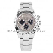 Daytona 116509 Steel/Black Dial in White Gold