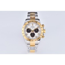 Daytona 116519 White Dial in Yellow Gold