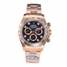 Daytona 126505 Black Dial in Everose Gold