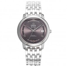 De Ville Co-Axial Chronometer 36.8mm Grey Dial in Steel on Bracelet