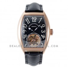 Giga Tourbillon Black Dial on Rose Gold