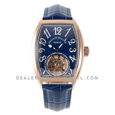 Giga Tourbillon Blue Dial on Rose Gold