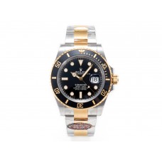 Submariner 126613LN 41mm Clean 1:1 Best Edition YG/SS Black Dial VR3235