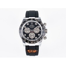 Daytona 126519 QF 1:1 Best Edition Black/Silver Diamonds Dial on Oysterflex Strap SH4131 V6(Gain Weight) Daytona 126519 QF 1:1 Best Edition Black/Silver Diamonds Dial on Oysterflex Strap SH4131 V6(Gain Weight)