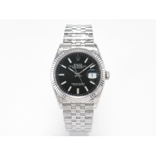 DateJust 36 SS 116234 VSF 1:1 Best Edition 904L Steel Black Stick Dial on Jubilee Bracelet VS3135