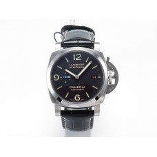 PAM1312 W VSF 1:1 Best Edition Black Dial on Black Leather Strap P.9010 Clone PAM1312 W VSF 1:1 Best Edition Black Dial on Black Leather Strap P.9010 Clone
